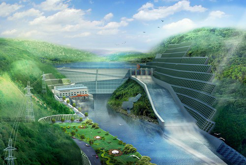 北碚老挝南塔河1号水电站项目